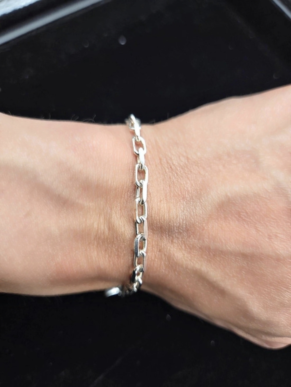 Sterling Silver 925 Link Bracelet